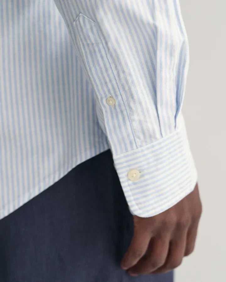 SLIM CLASSIC OXFORD STRIPE SHIRT 455 - LUX54