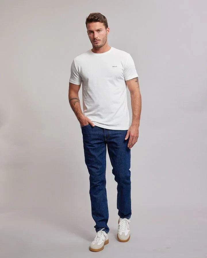SLIM CONTRAST PIQUE SS TSHIRT 110 - LUX54