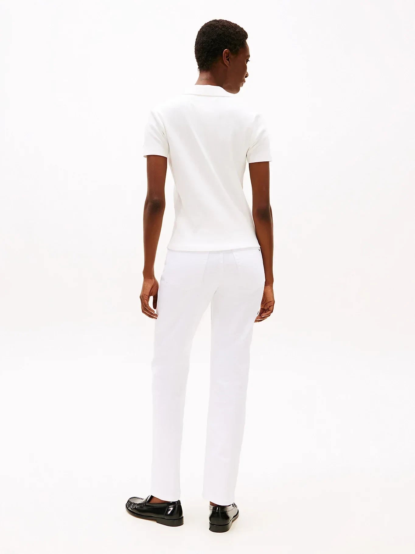 SLIM GOLD BUTTON POLO SS 241022 - LUX54