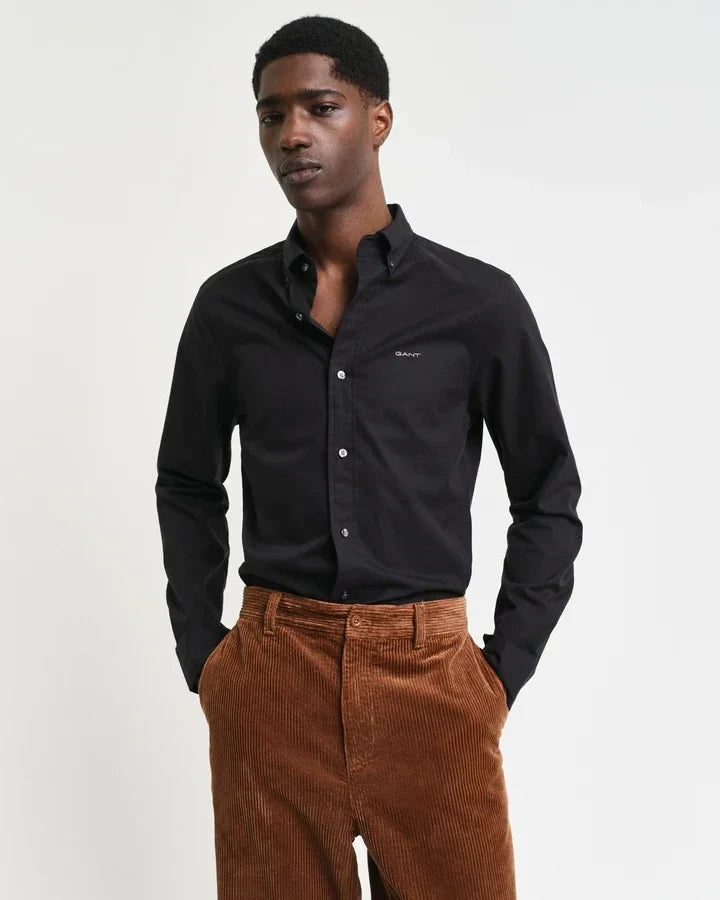 SLIM PINPOINT OXFORD SHIRT 5 - LUX54