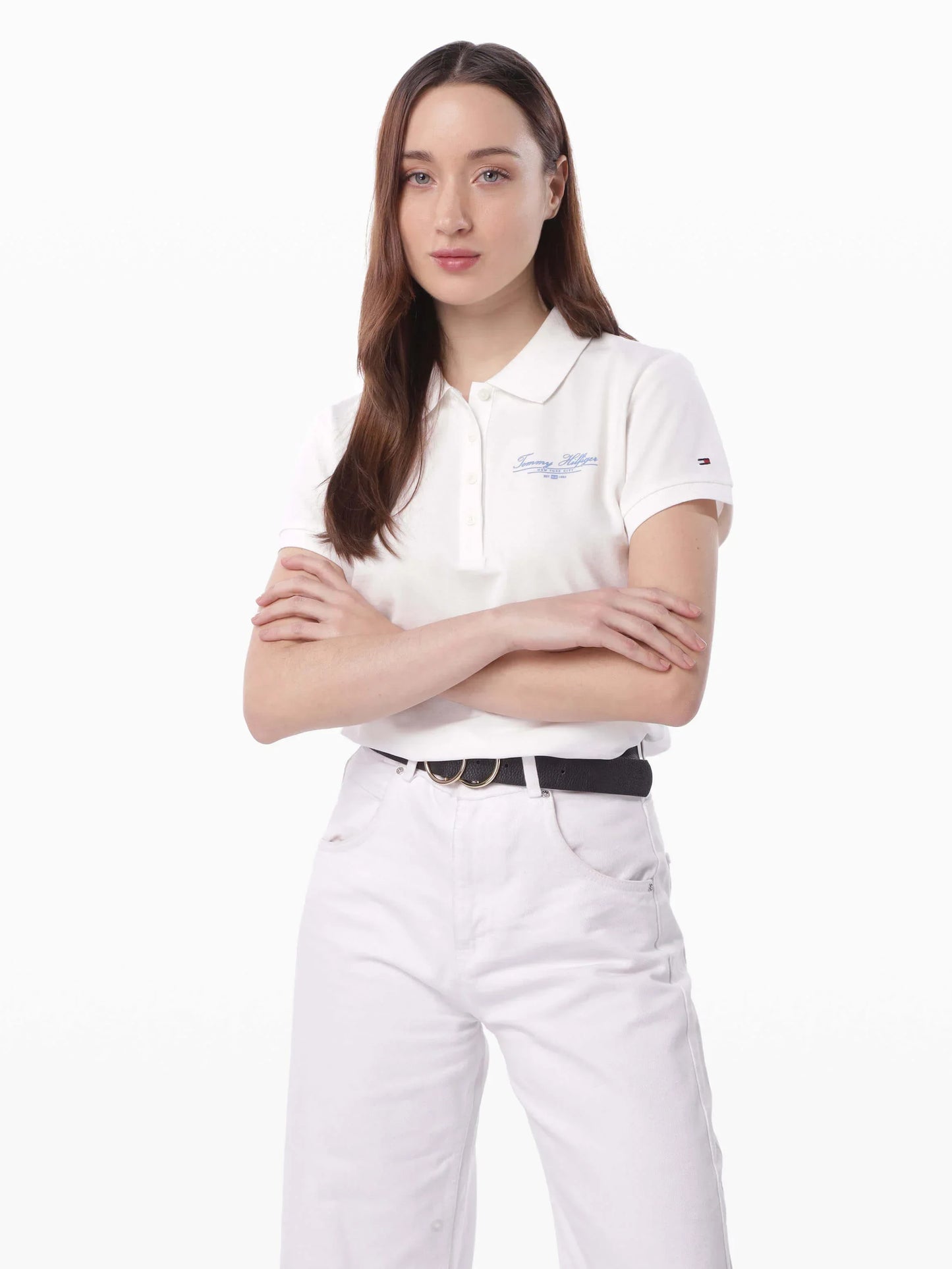 SLIM SCRIPT POLO SS 241020 - LUX54