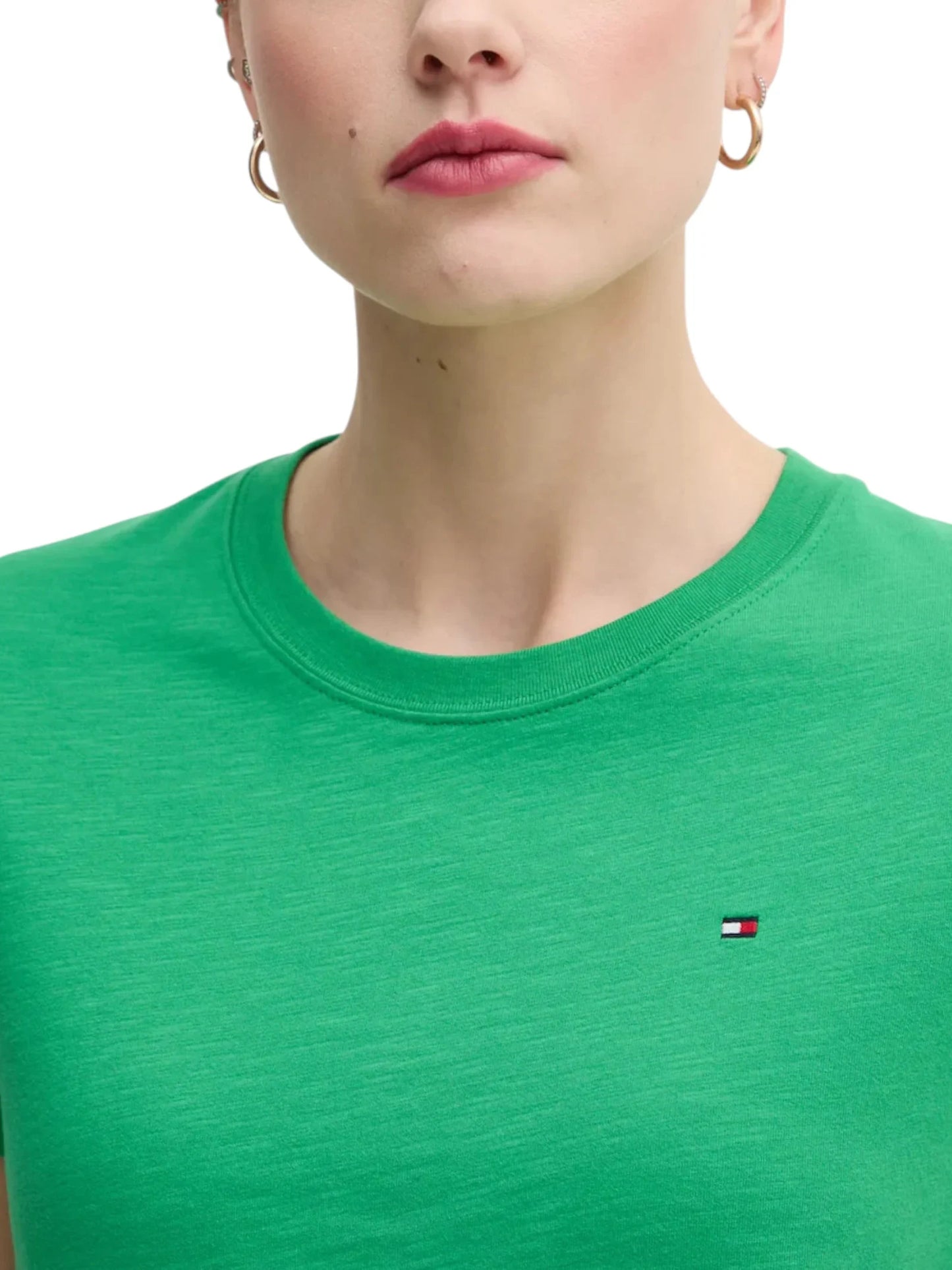 SLIM SLUB C-NK SS 240941 - LUX54