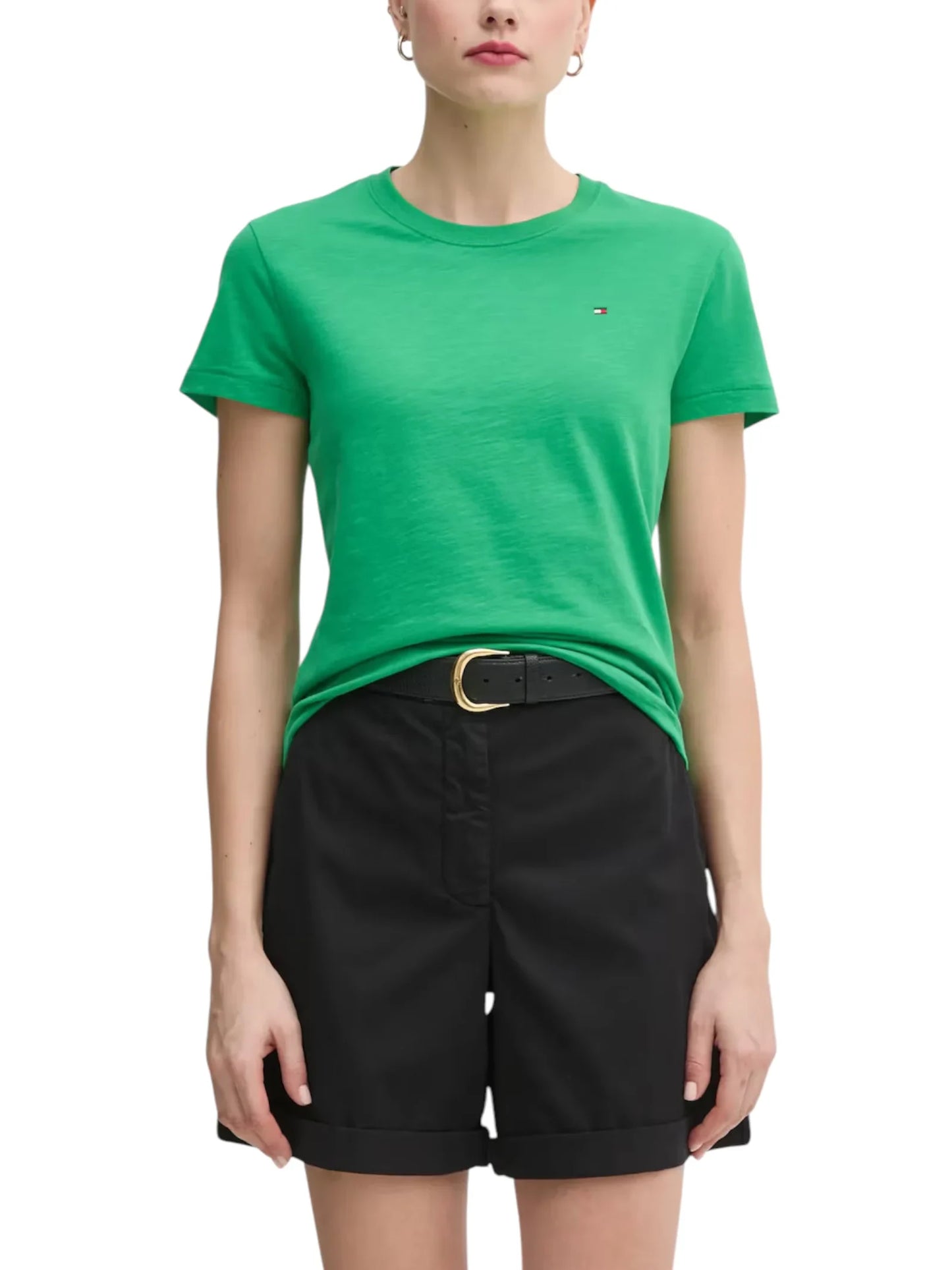 SLIM SLUB C-NK SS 240941 - LUX54