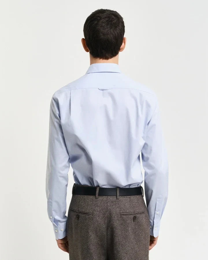 SLIM STRETCH POPLIN SHIRT 455 - LUX54