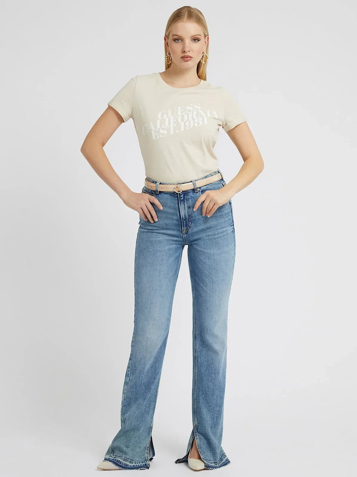 SS CN AURELIA TEE - MID ORGANIC COLOURED JERSEY W3RI26JA914 G1M5 - LUX54