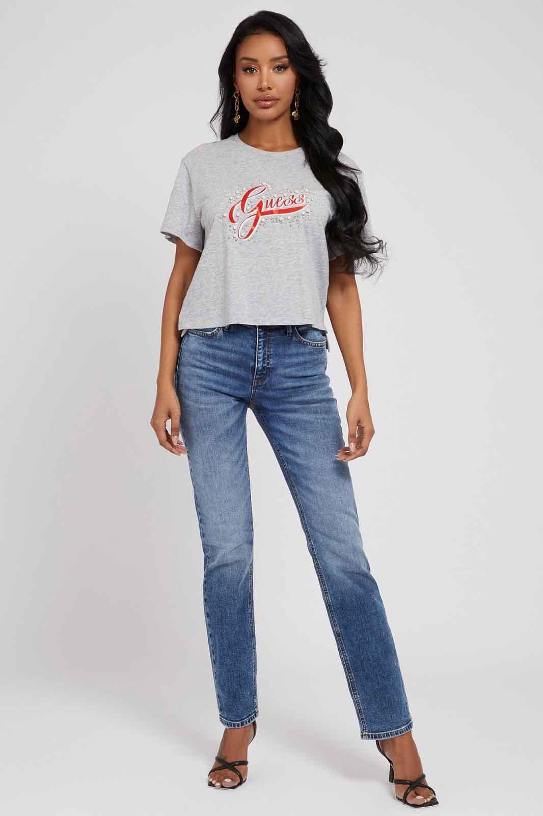 SS CN LEONTINA TEE - SLUB SPRING JERSEY W2GI40KB3P0 LMGY - LUX54