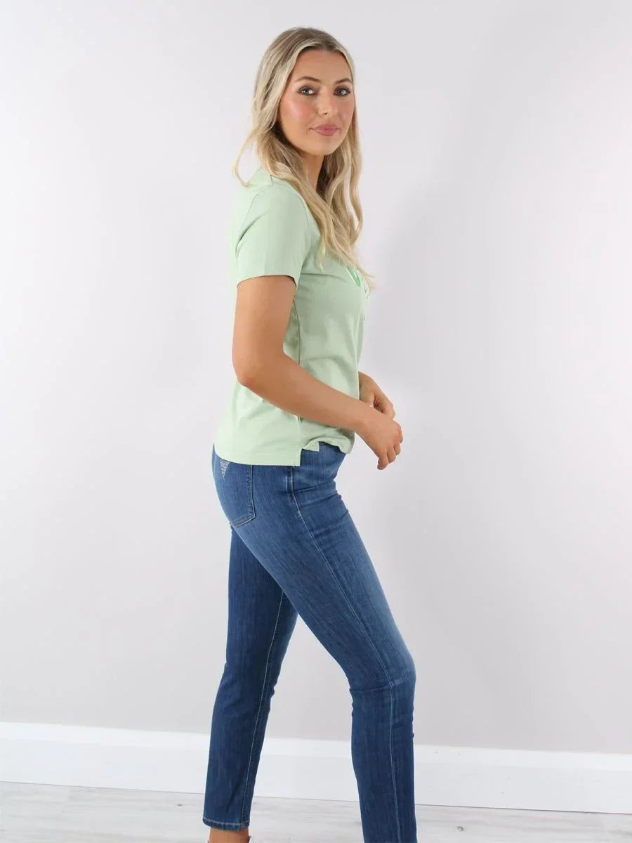 SS CN SHADED LOGO TE - MID ORGANIC STREAM JERSEY 180 W3GI34I3Z14 G8E7 - LUX54