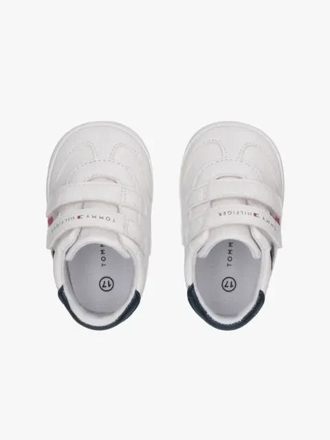 STRIPE LOW CUT VELCRO SNEAKER W 37701 - LUX54