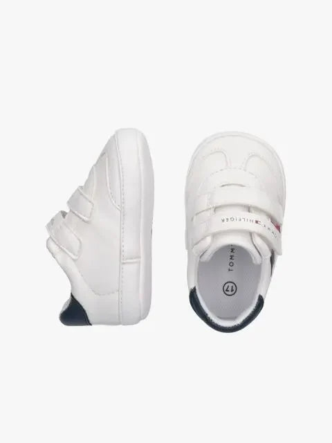 STRIPE LOW CUT VELCRO SNEAKER W 37701 - LUX54