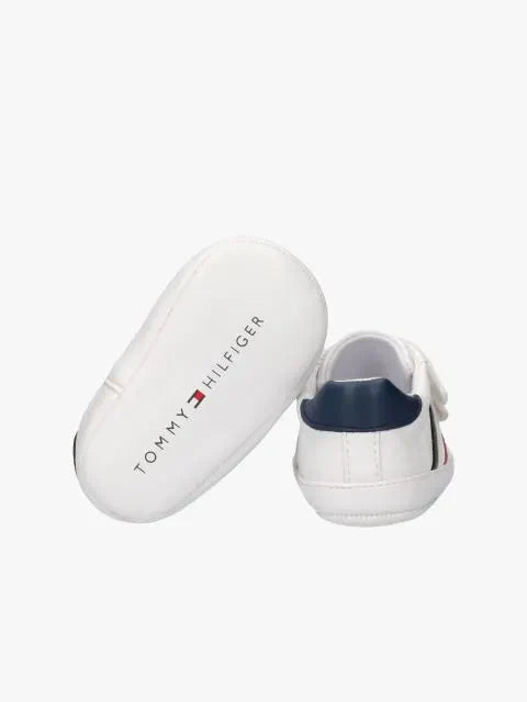 STRIPE LOW CUT VELCRO SNEAKER W 37701 - LUX54