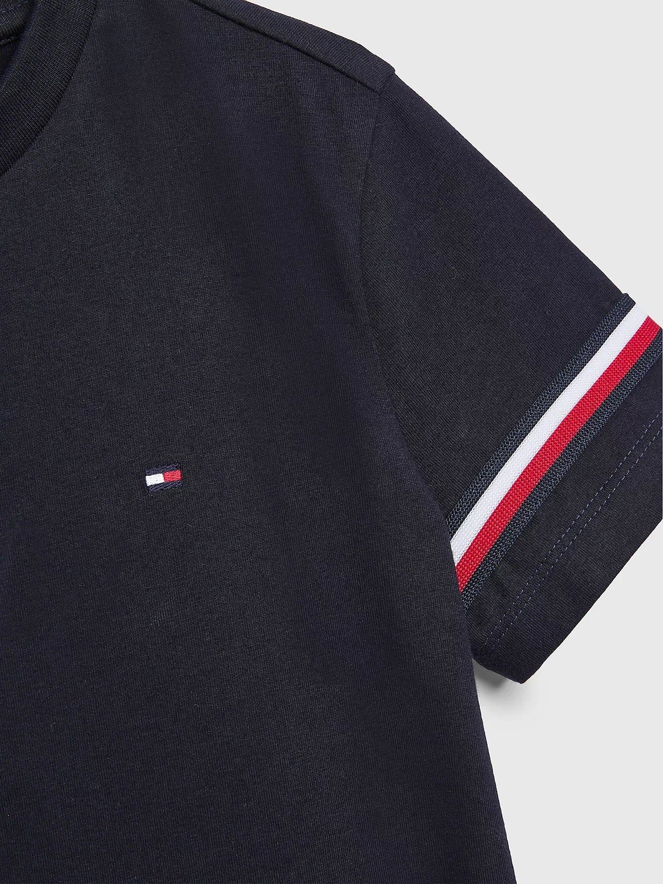 T GLOBAL STRIPE TEE S/S 211858 - LUX54