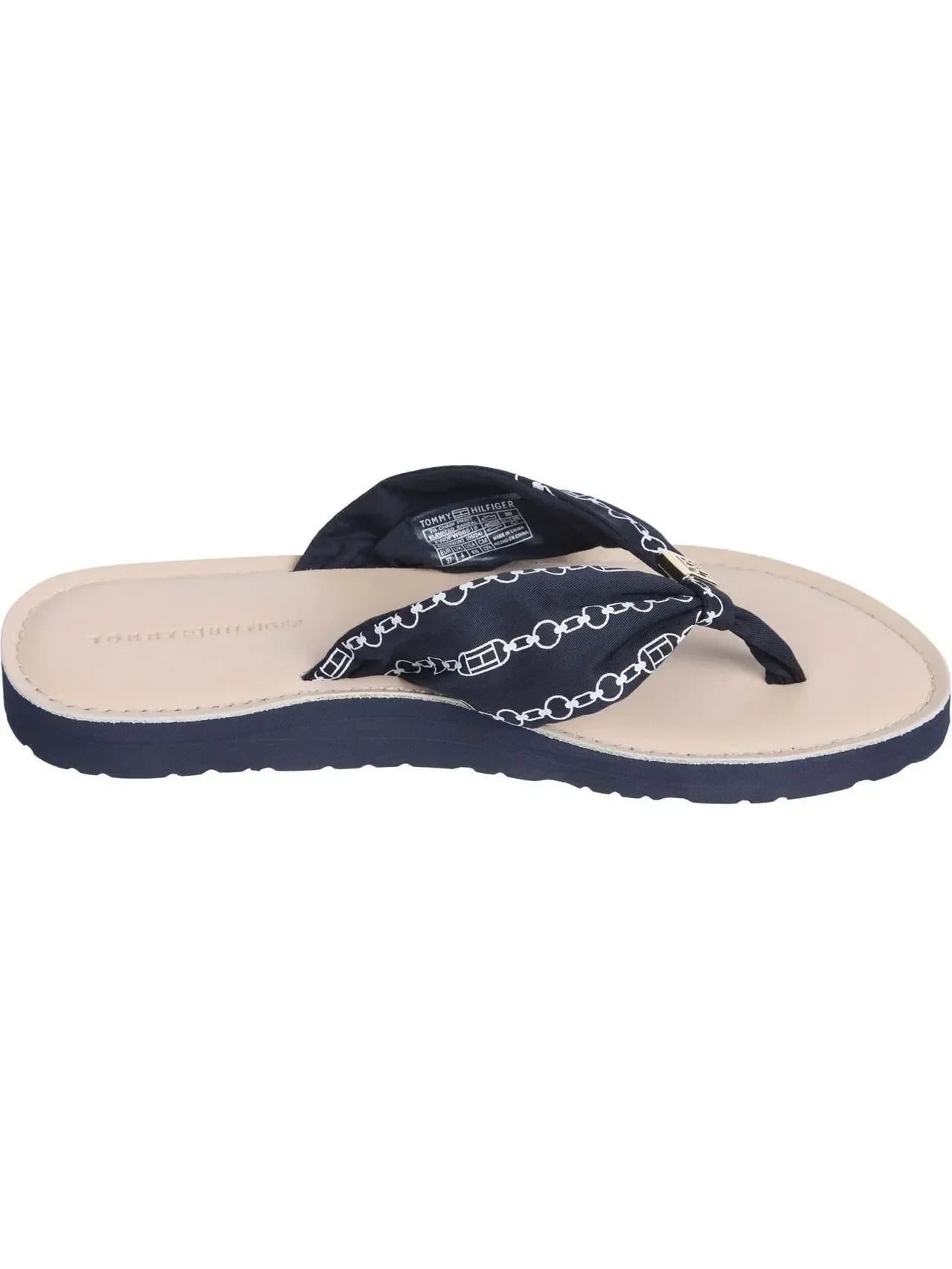 TH CHAIN PRINT ELEVATED SANDAL 240462 - LUX54