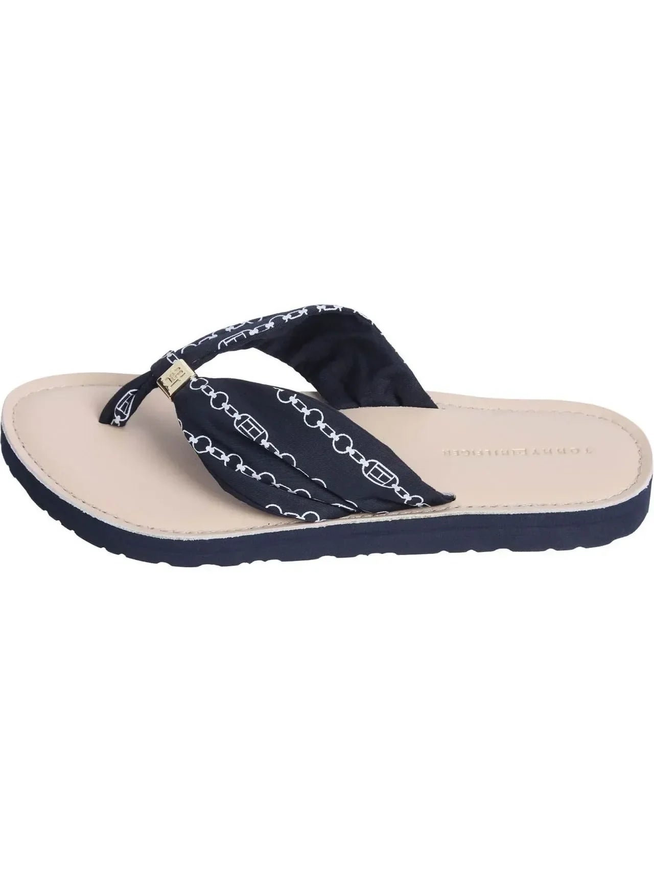 TH CHAIN PRINT ELEVATED SANDAL 240462 - LUX54