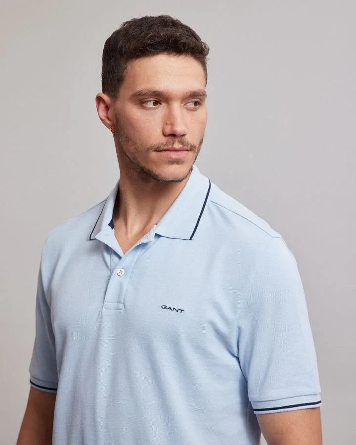 TIPPING SS PIQUE POLO 457 - LUX54