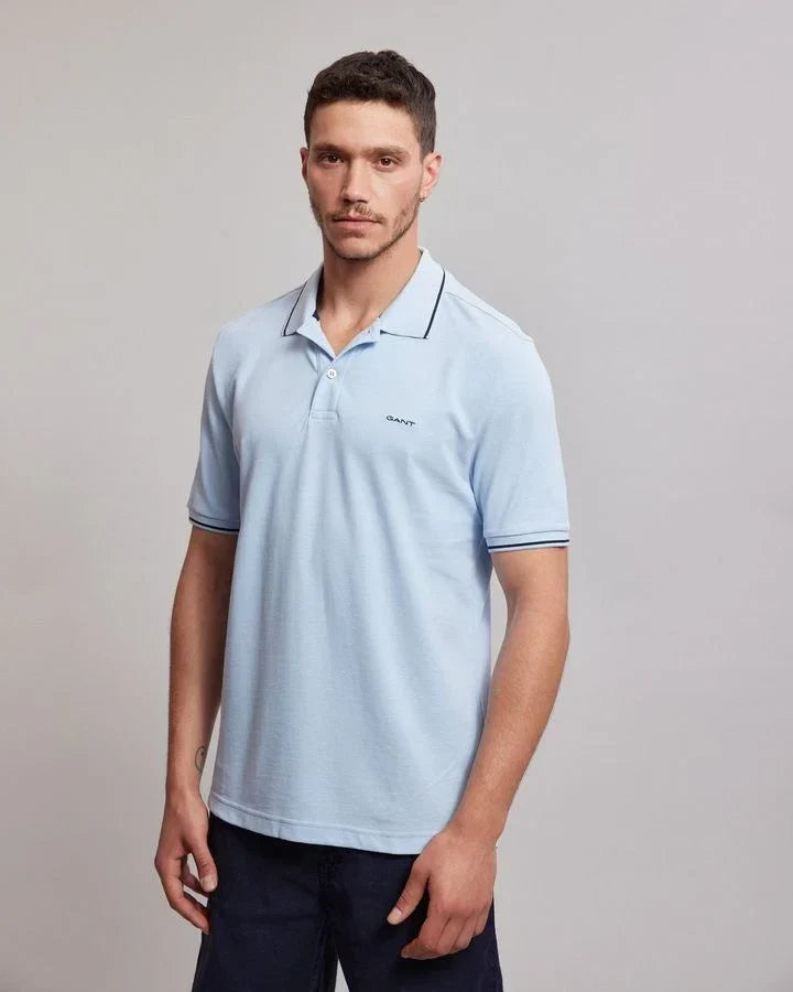 TIPPING SS PIQUE POLO 457 - LUX54