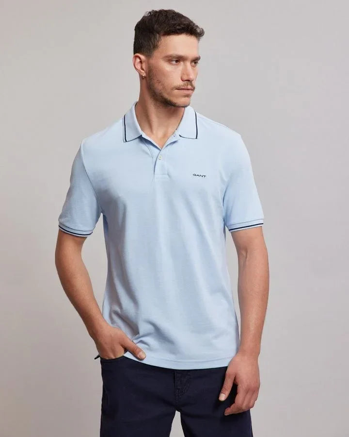 TIPPING SS PIQUE POLO 457 - LUX54