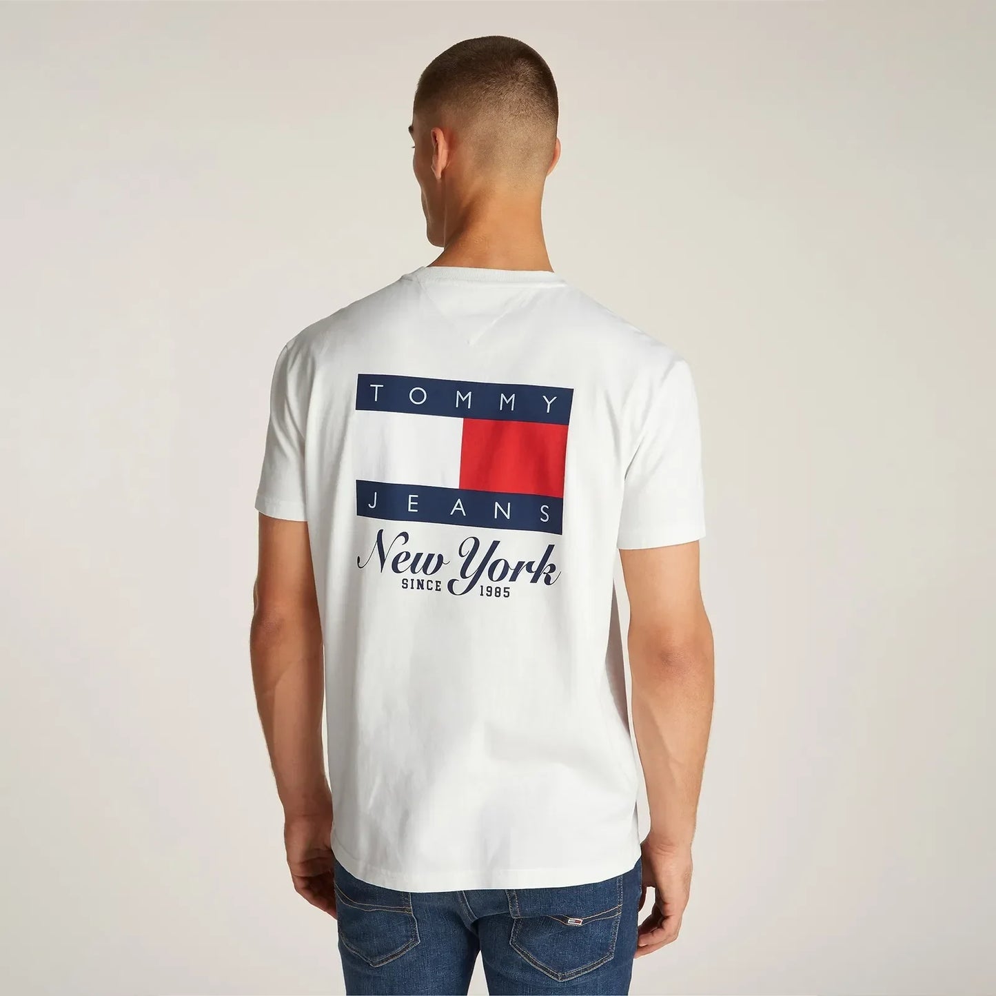 TJM REG HERITAGE FLAG TEE EXT 237089 - LUX54