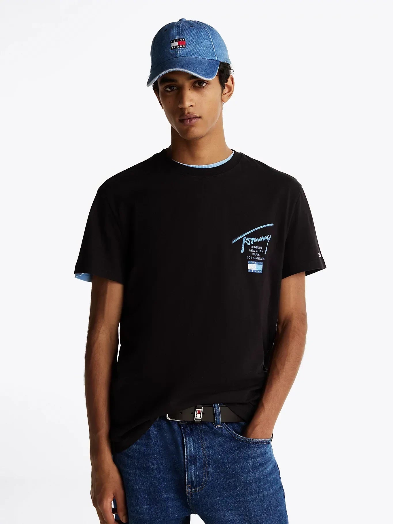 TJM REG TOMMY SIGN CITY TEE EXT 237126 - LUX54