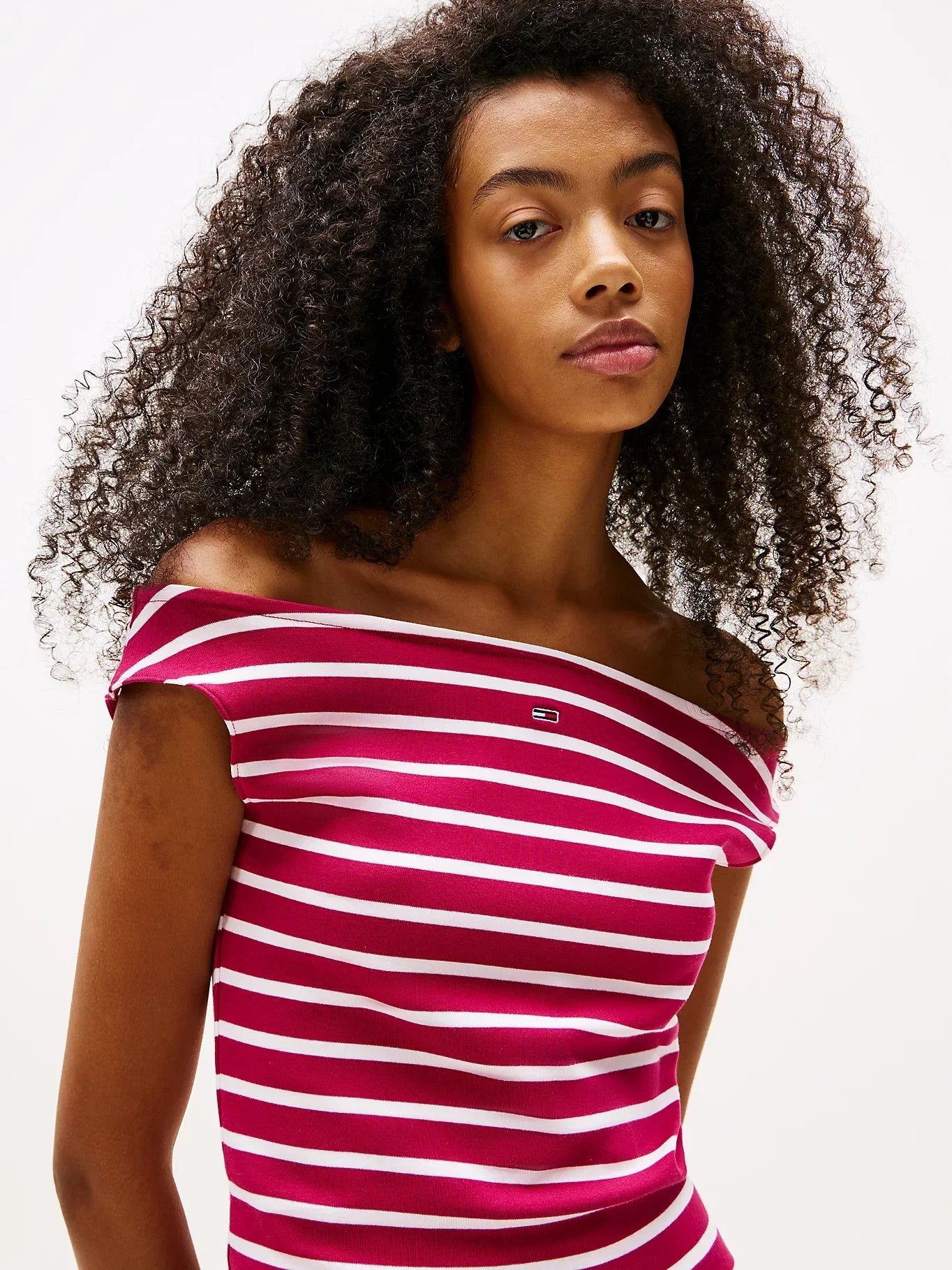 TJW BOAT NECK TOP SS EXT 240068 - LUX54