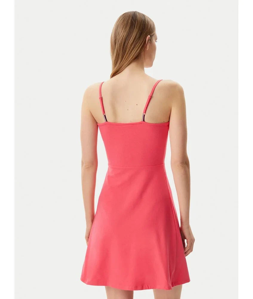 TJW ESSENTIAL STRAP FLARE DRESS 240231 - LUX54
