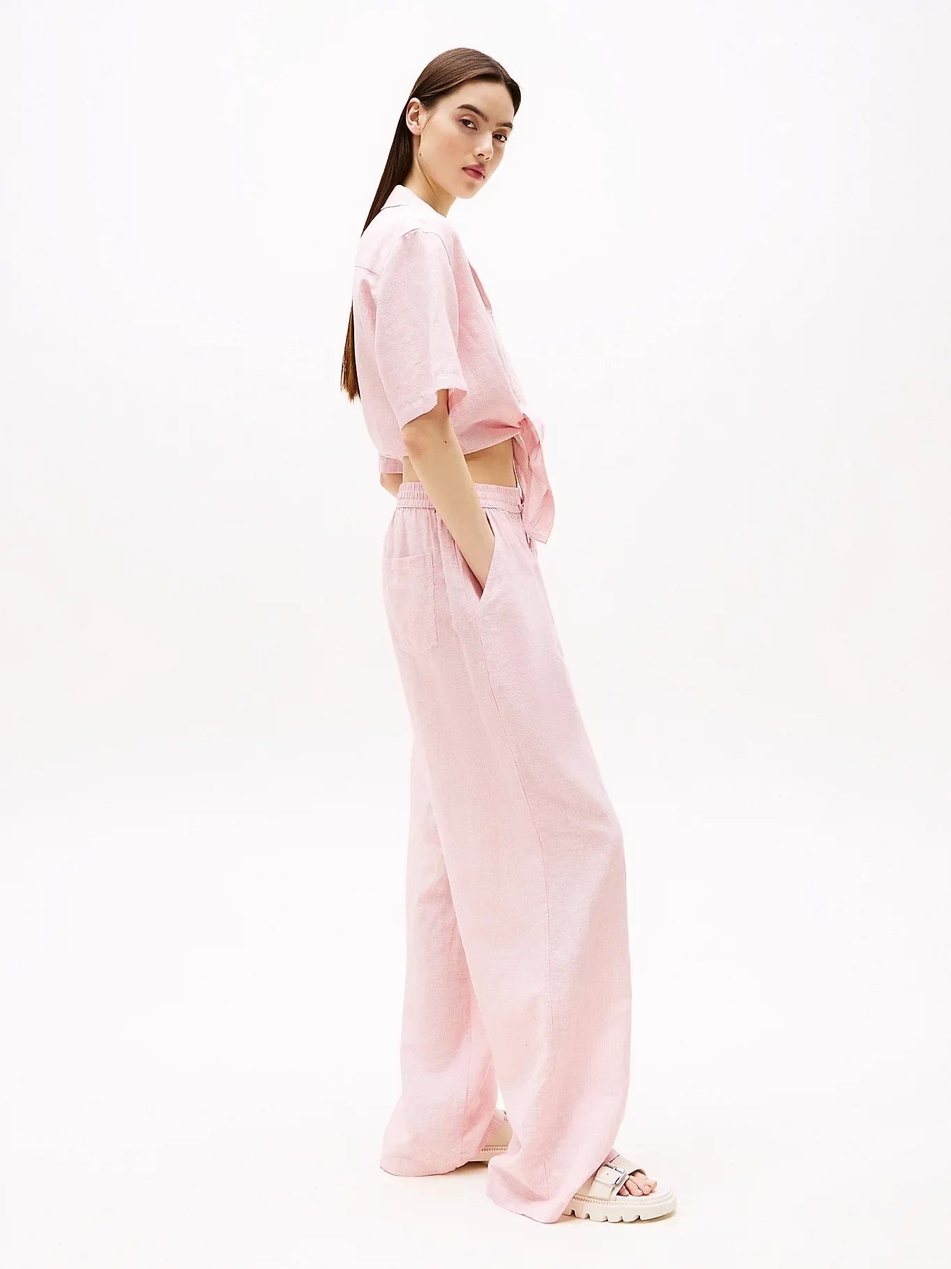 TJW LINEN PANT 240136 - LUX54