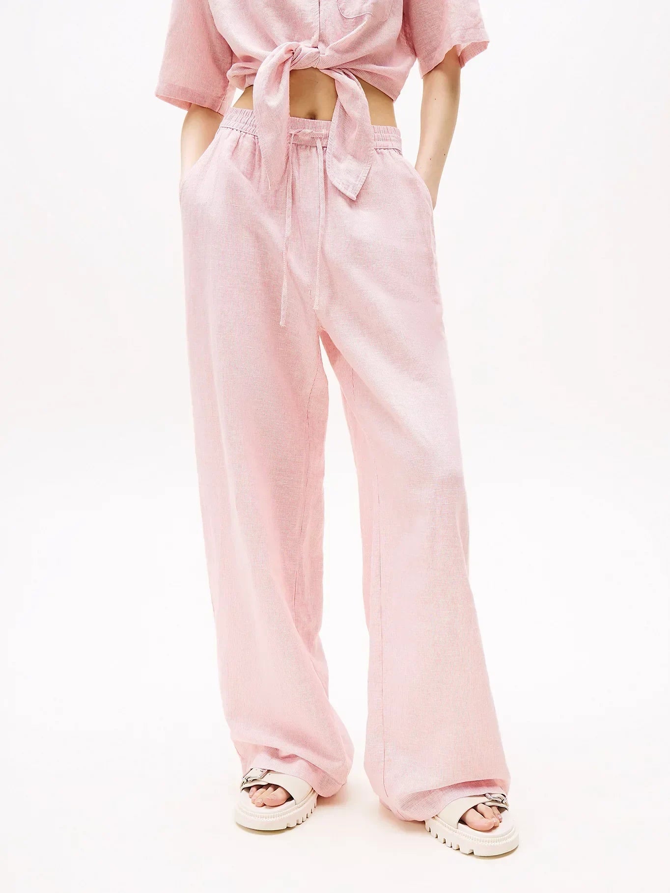 TJW LINEN PANT 240136 - LUX54