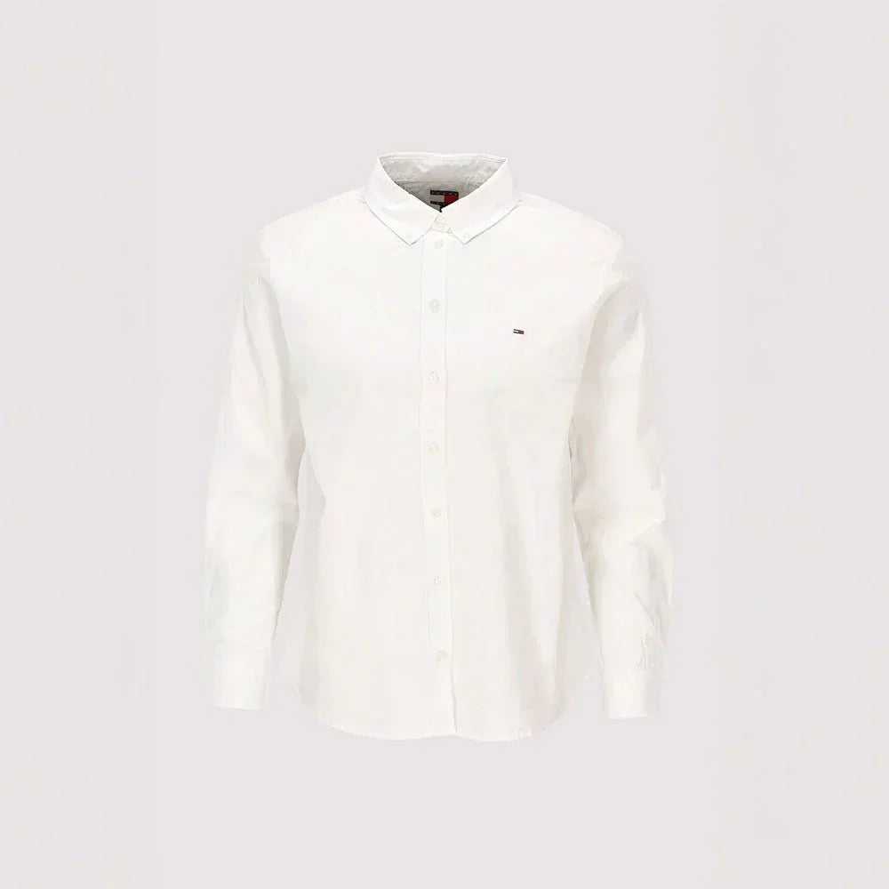 TJW REG PINSTRIPE POPLIN SHIRT 240089 - LUX54