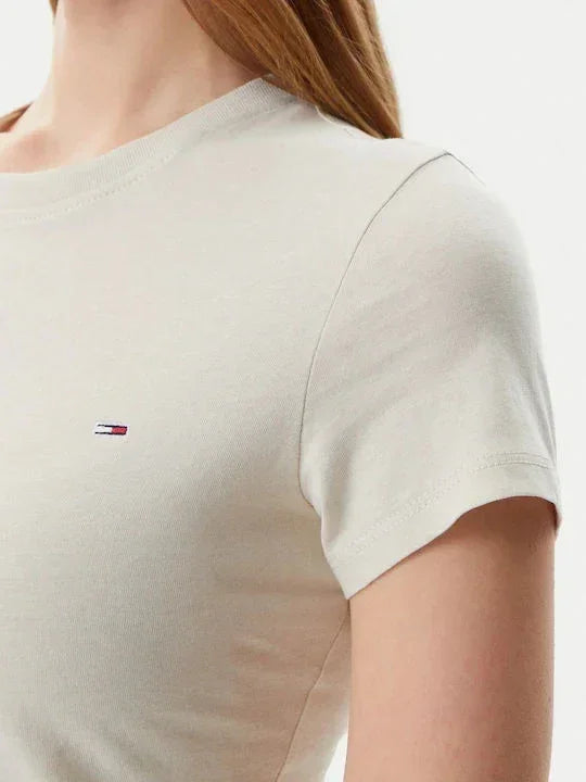 TJW SLIM C-NECK TEE 240155 - LUX54