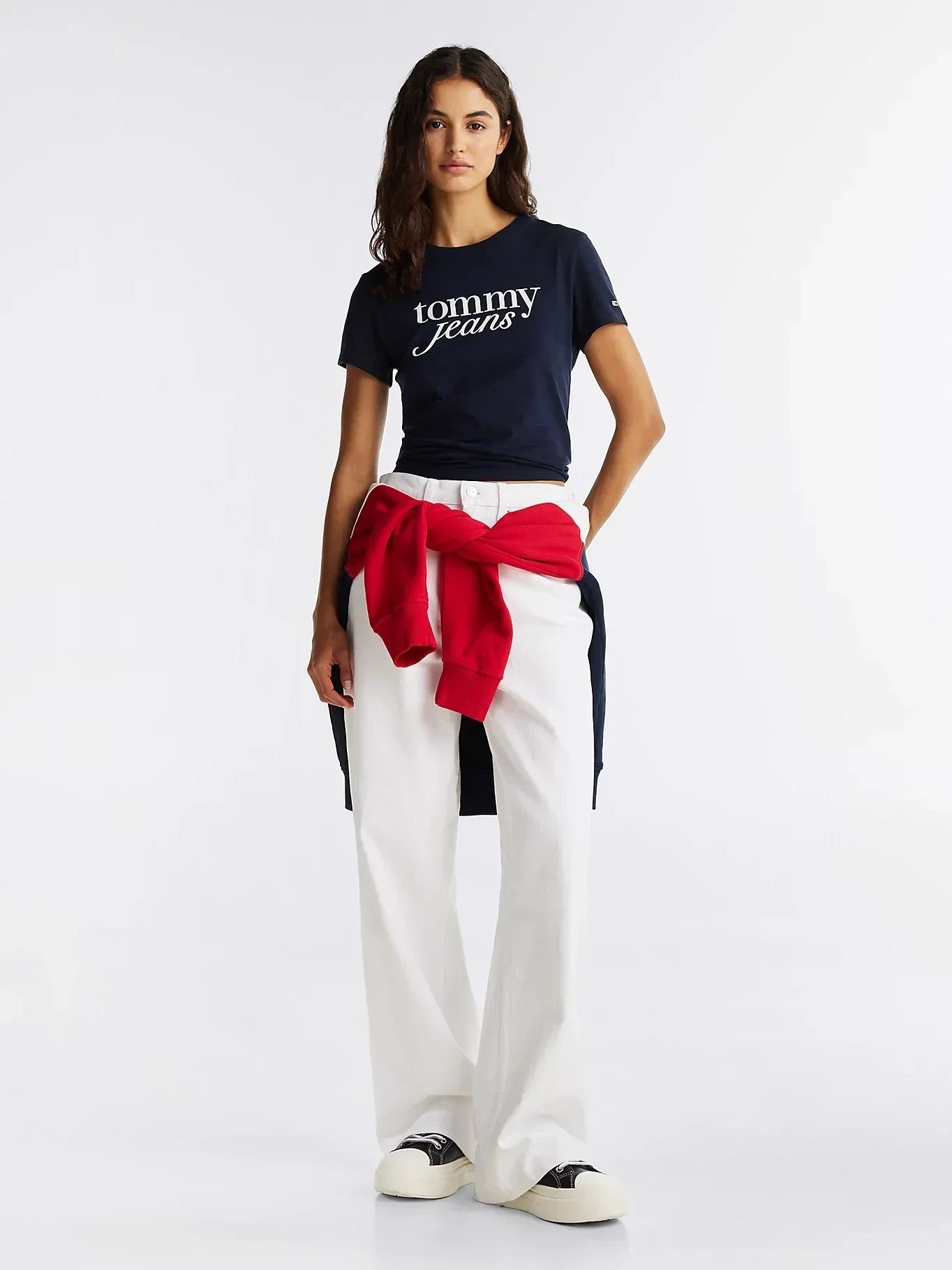 TJW SLIM ESSENTIAL LOGO TEE EXT 237192 - LUX54