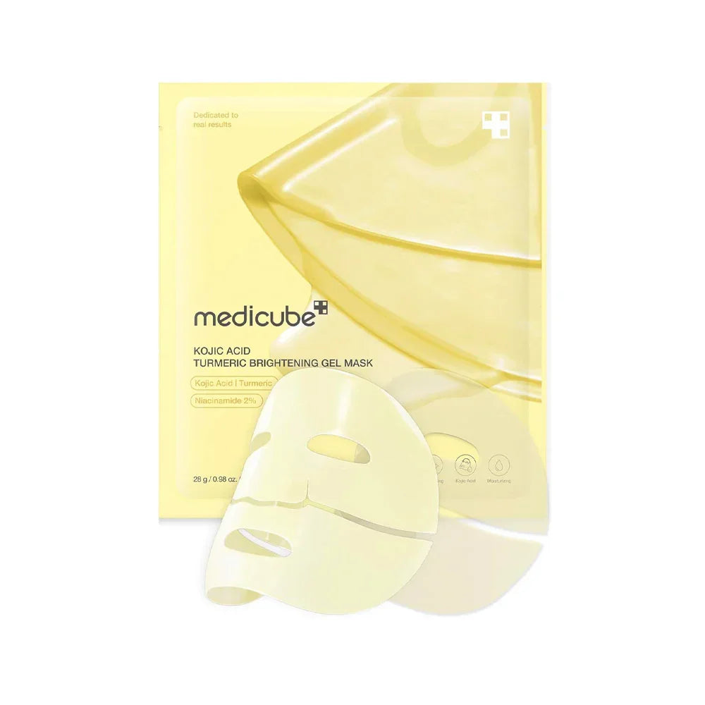 MEDICUBE Kojic Acid Turmeric Brightening Gel Mask 28g