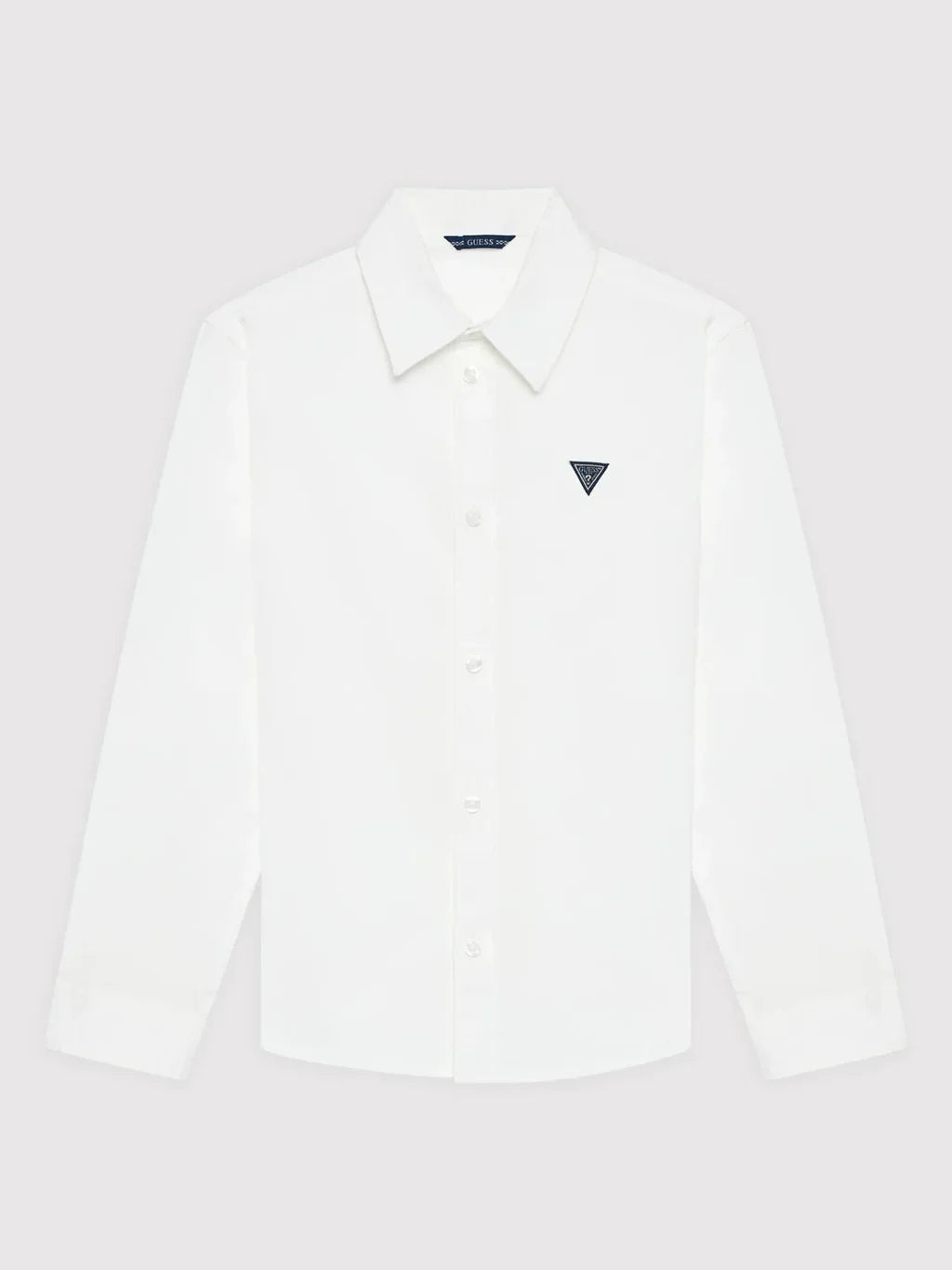 USTABLE LS SHIRT_ - ORGANIC STR. POPELINE 130GSM L81H14WE5W0 TWHT - LUX54