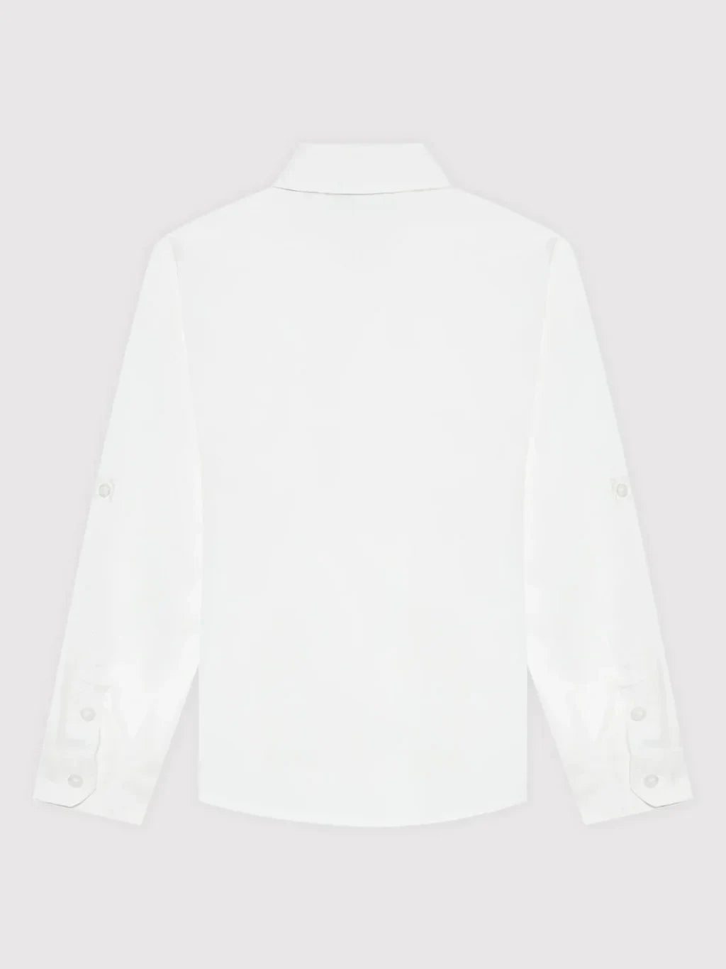 USTABLE LS SHIRT_ - ORGANIC STR. POPELINE 130GSM L81H14WE5W0 TWHT - LUX54