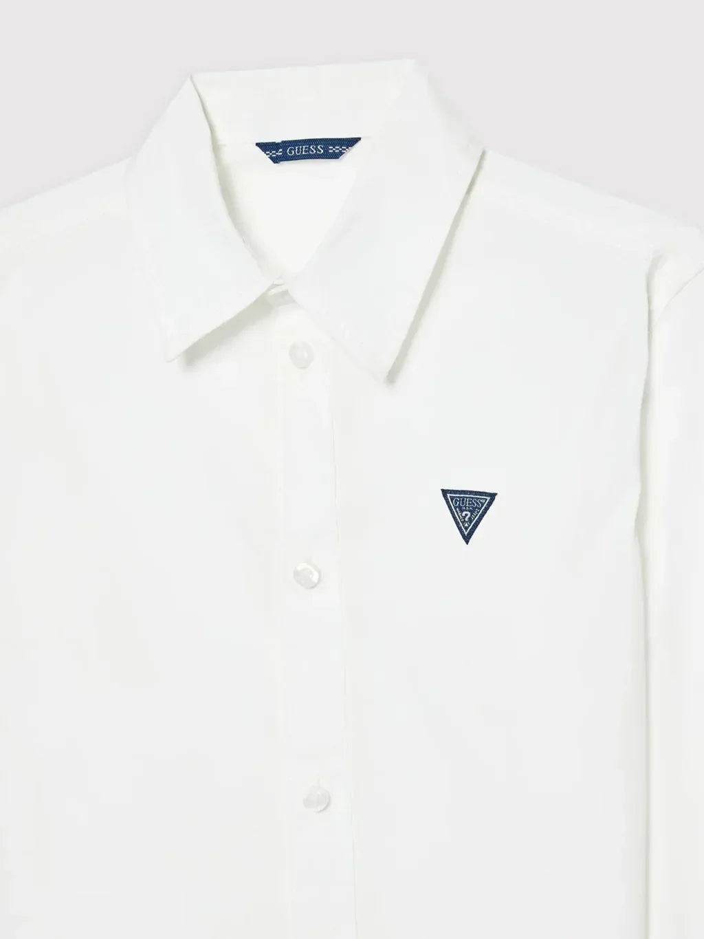 USTABLE LS SHIRT_ - ORGANIC STR. POPELINE 130GSM L81H14WE5W0 TWHT - LUX54