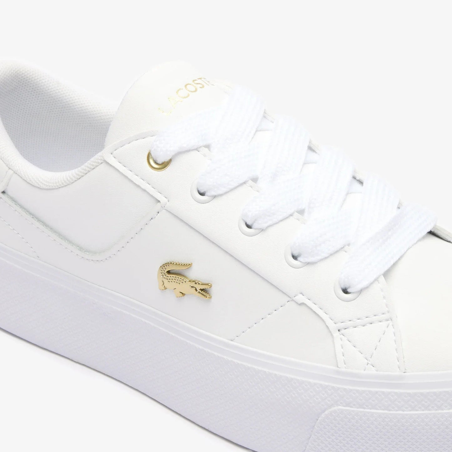 ZIANE PLATFORM 124 2 CFA WHT/GLD 721144 - LUX54