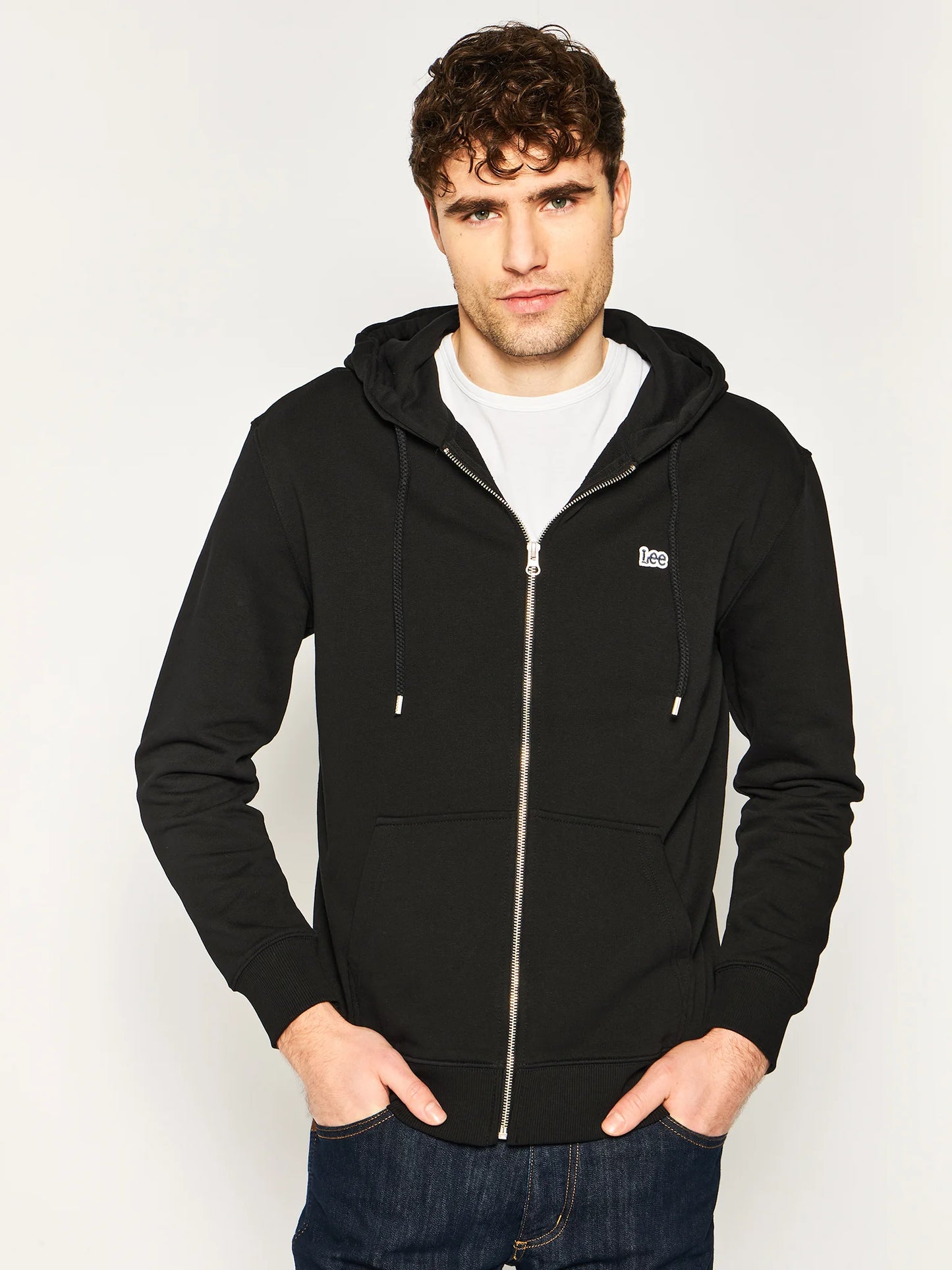 LEE BASIC ZIP THROUGH HOODIE 121423