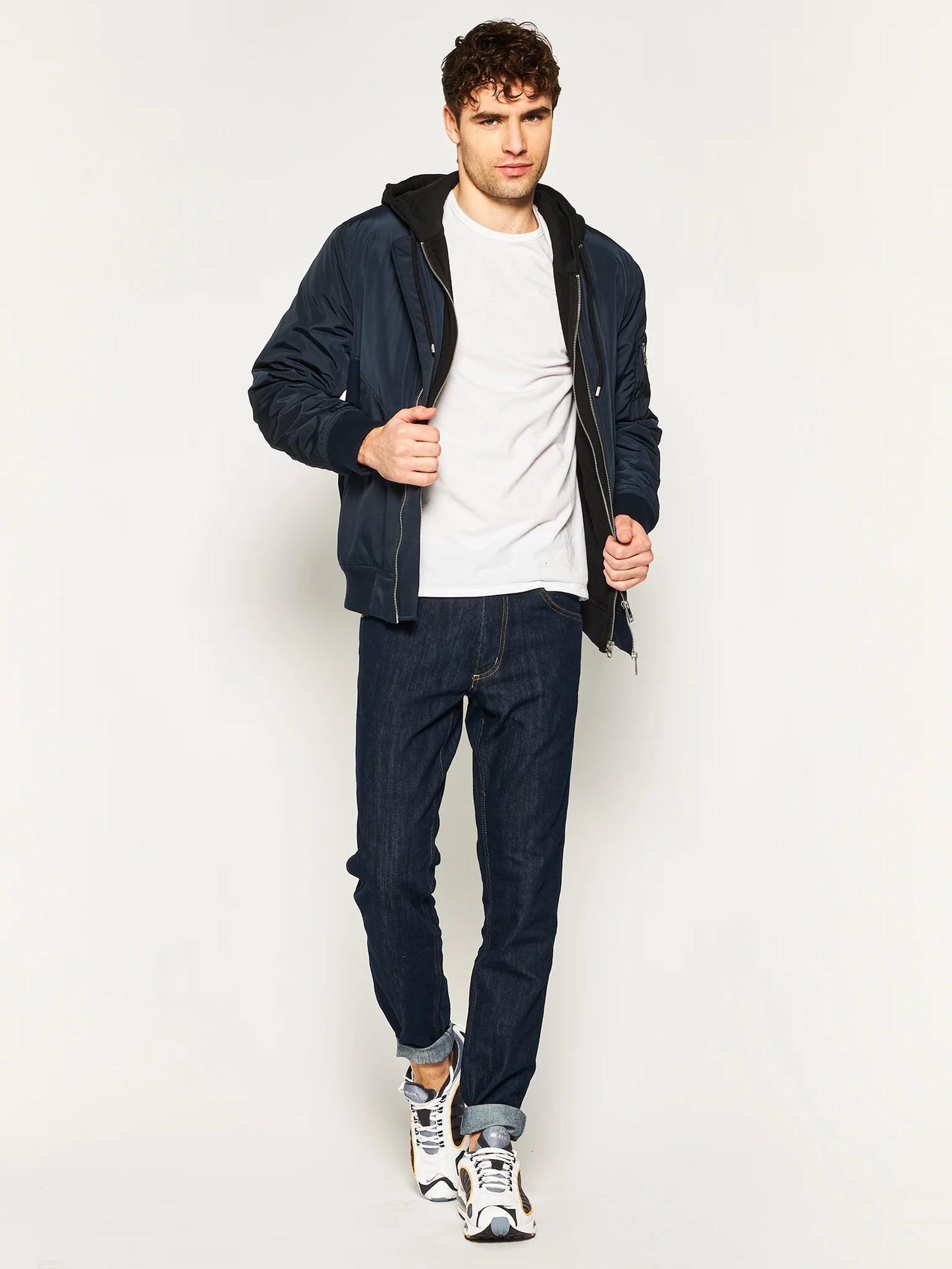 LEE BASIC ZIP THROUGH HOODIE 121423