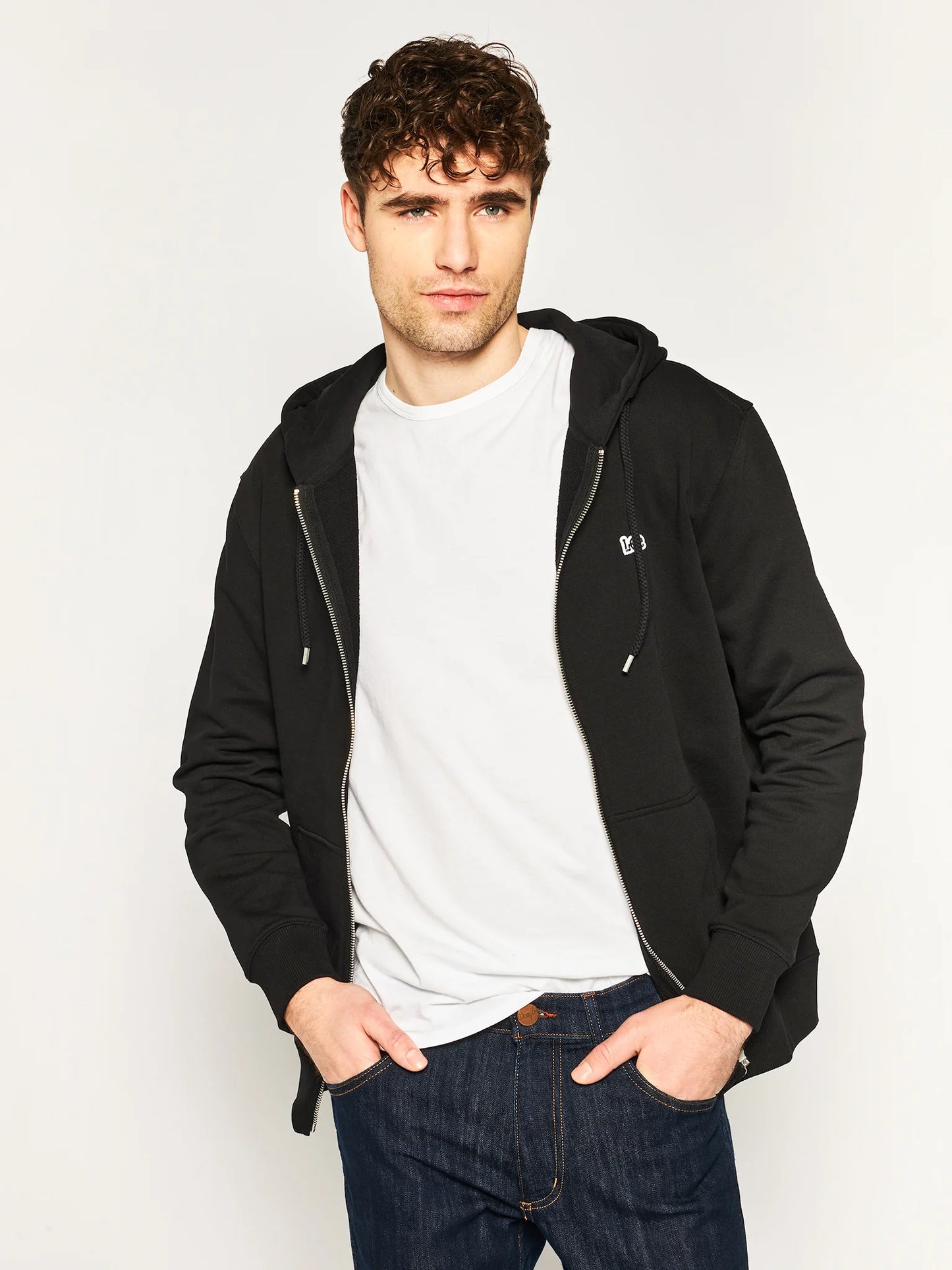 LEE BASIC ZIP THROUGH HOODIE 121423