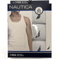 N.S-3 PACK MENS TANKTOP-WHITE