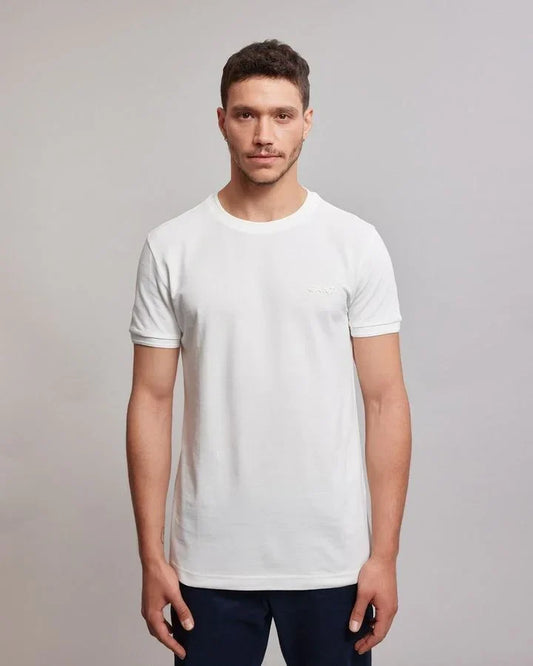 3D GRAPHIC SLIM PIQUE T-SHIRT 113 - LUX54
