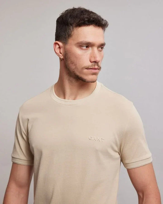 3D GRAPHIC SLIM PIQUE T-SHIRT 277 - LUX54