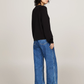 TJW BADGE MOCKNECK SWEATER 234872