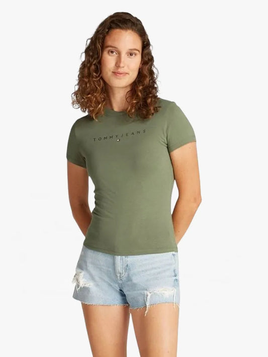 TJW SLIM TONAL LINEAR TEE EXT 240107