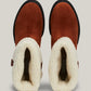 FAUX FUR SUEDE ROLL-DOWN BOOT 235026