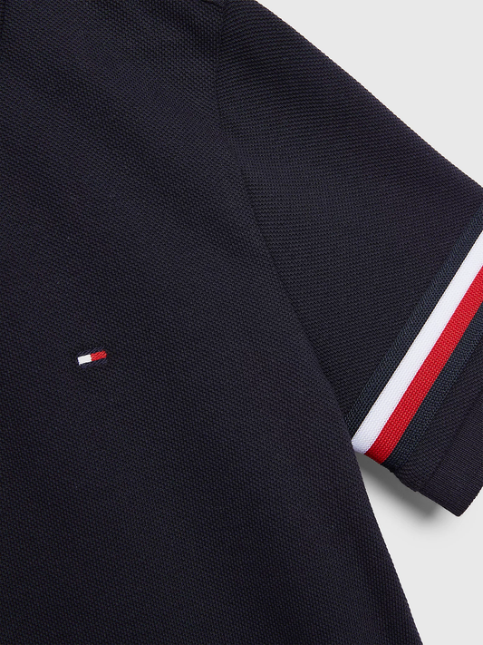 K GLOBAL STRIPE POLO S/S 211629