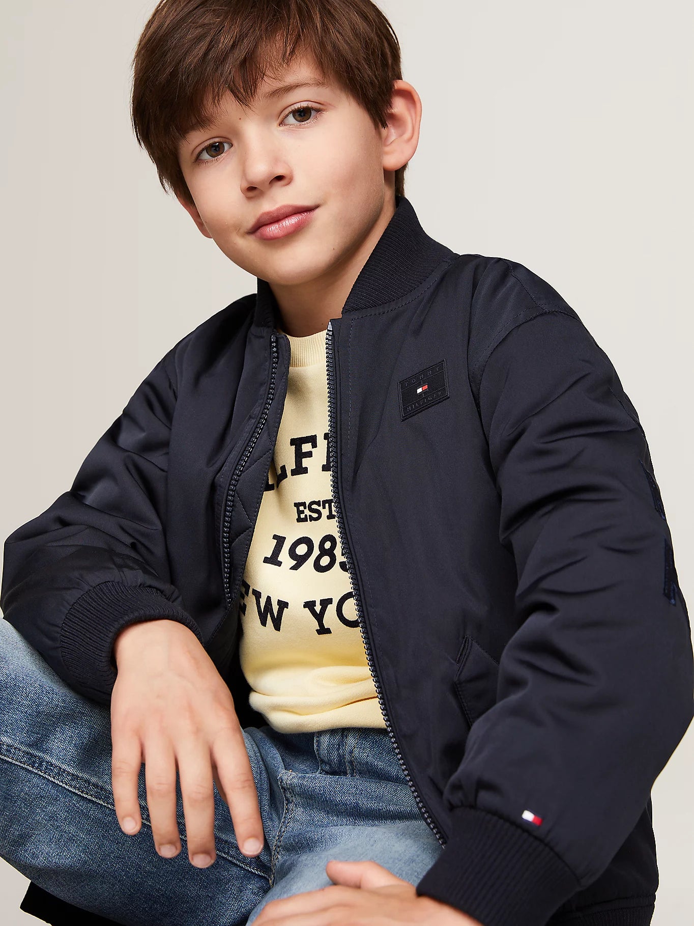 B MONOTYPE PADDED BOMBER JKT 230367