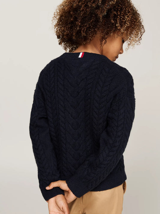 K COLORBLOCK SWEATER 232633