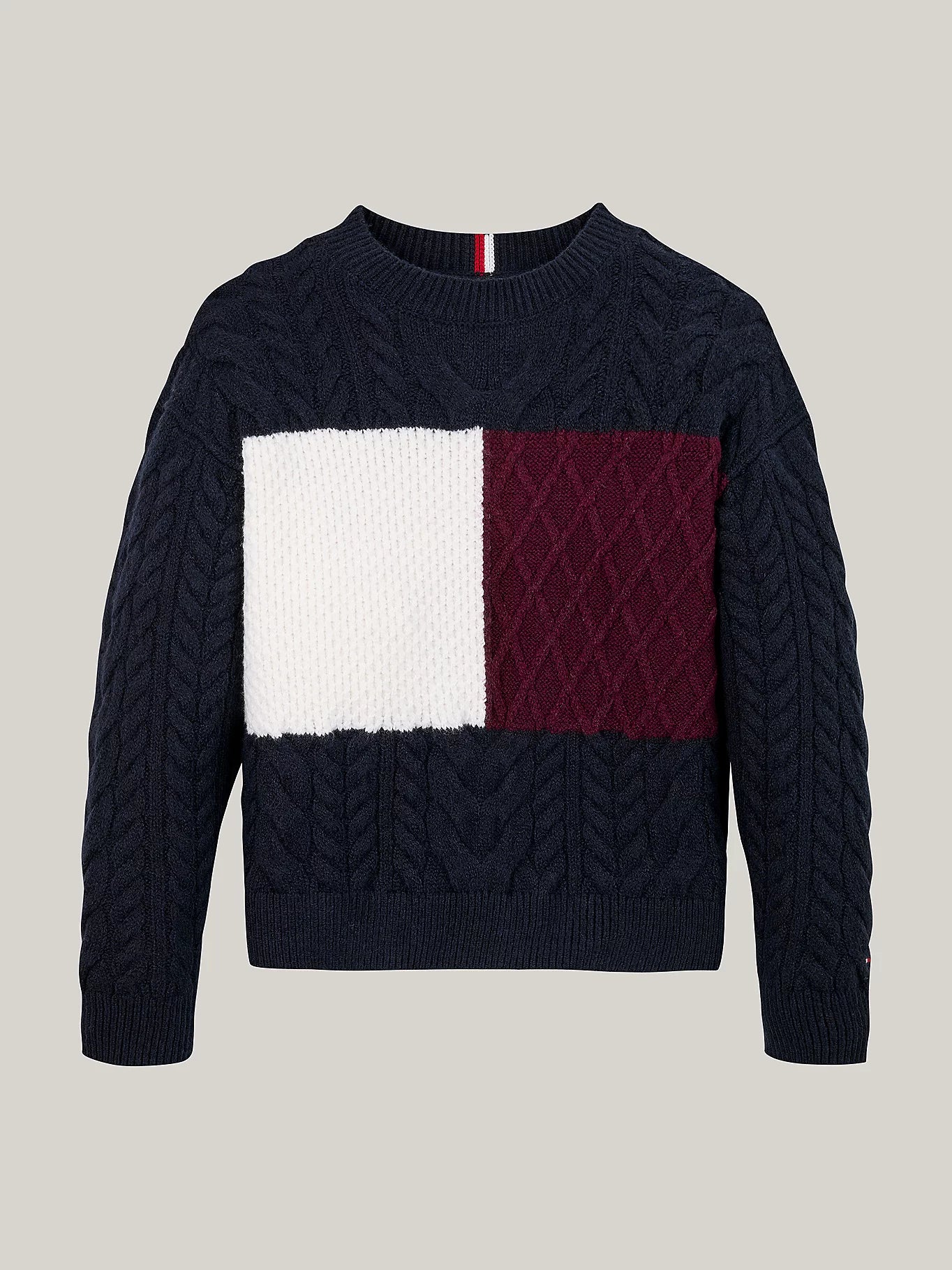 K COLORBLOCK SWEATER 232633