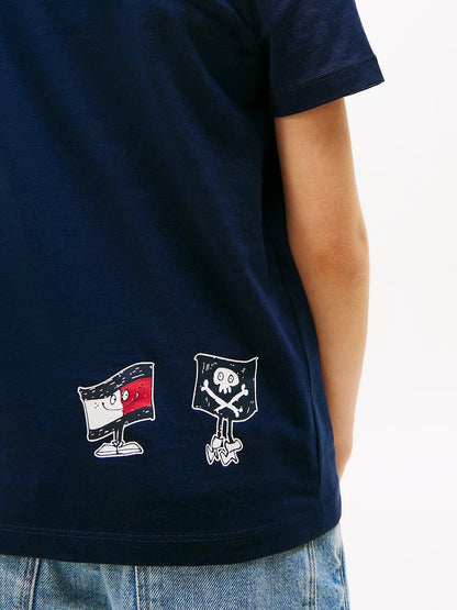 B FLAG FUN TEE SS 38693