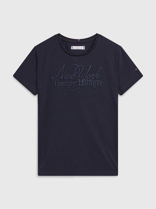 K TOMMY NY SCRIPT TEE S/S 212357