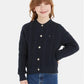 K CABLE CARDIGAN 221412